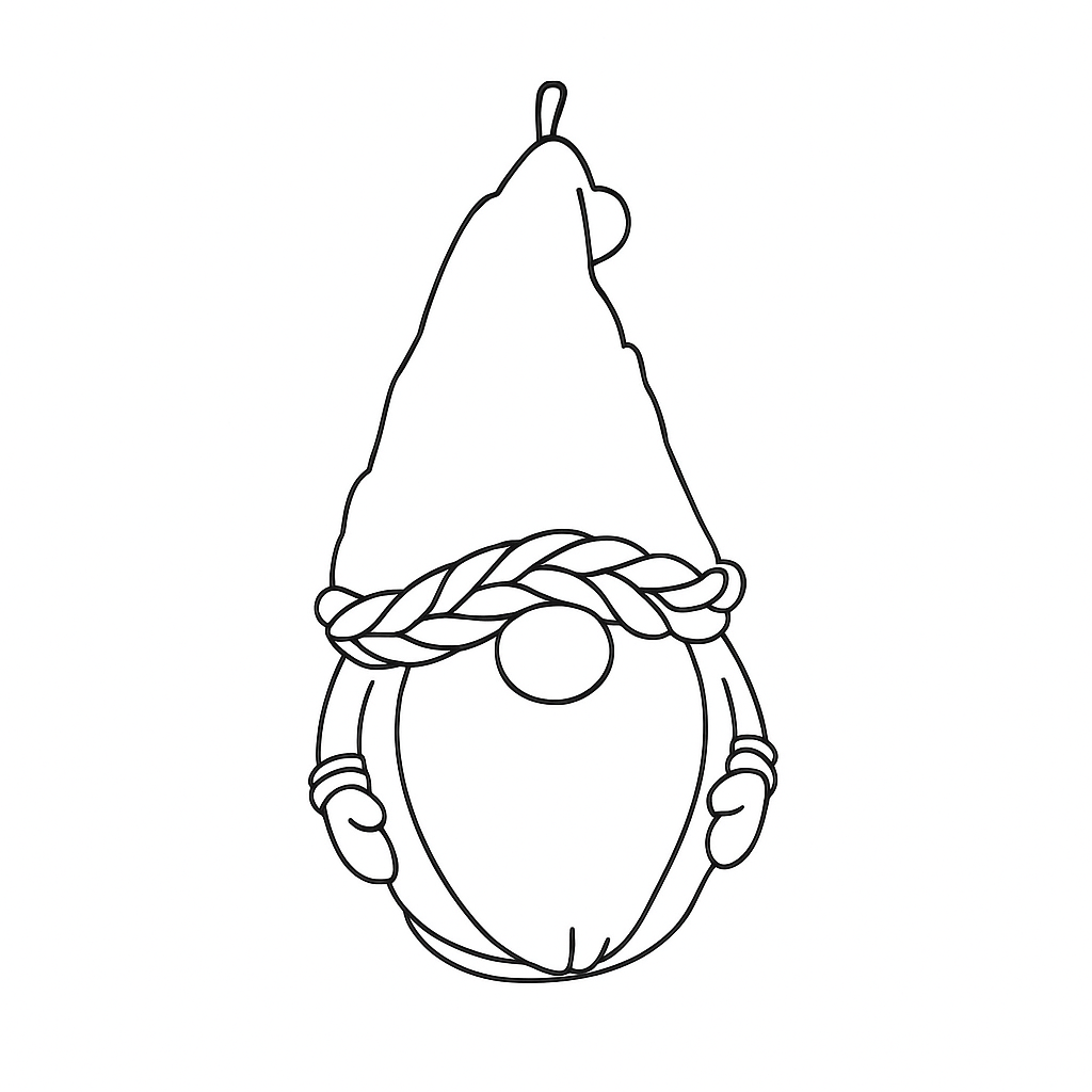 Gnome for Christmas | Decorative Candle