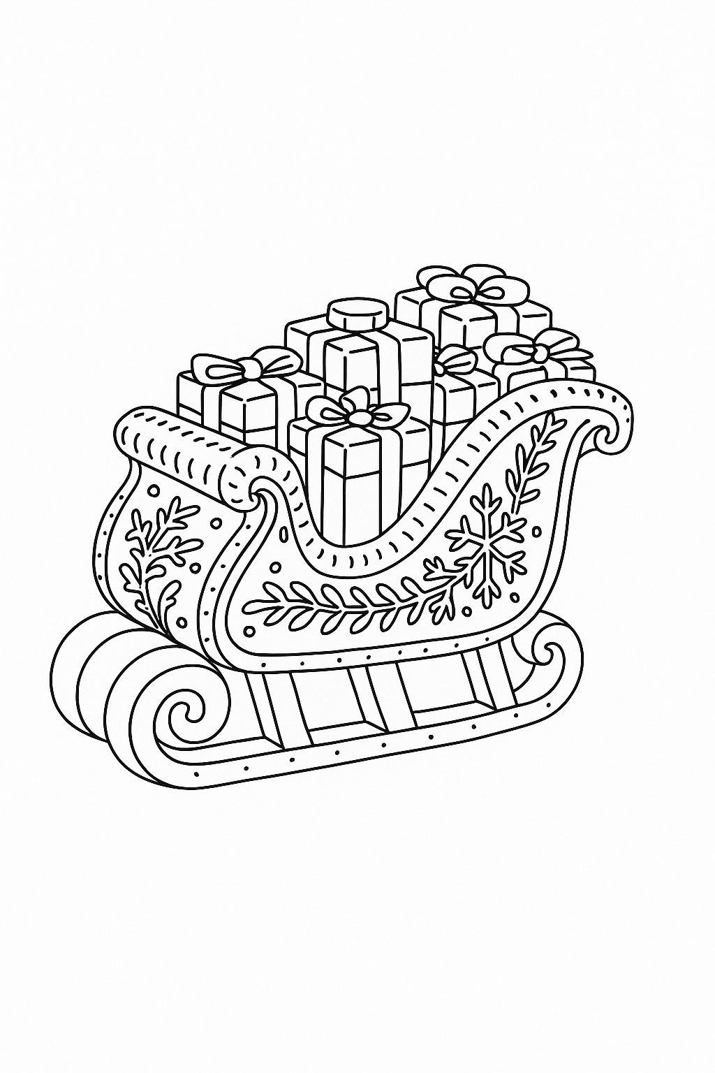Sleigh all day | Decorative Candle