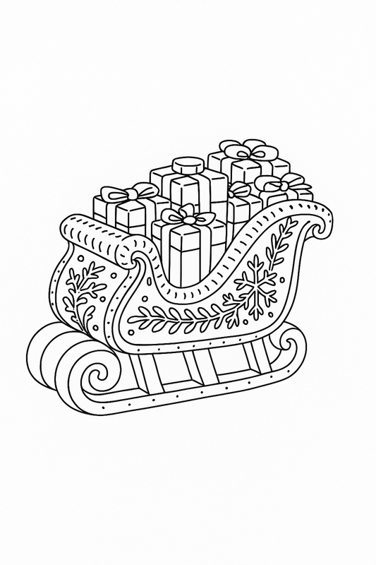 Sleigh all day | Decorative Candle