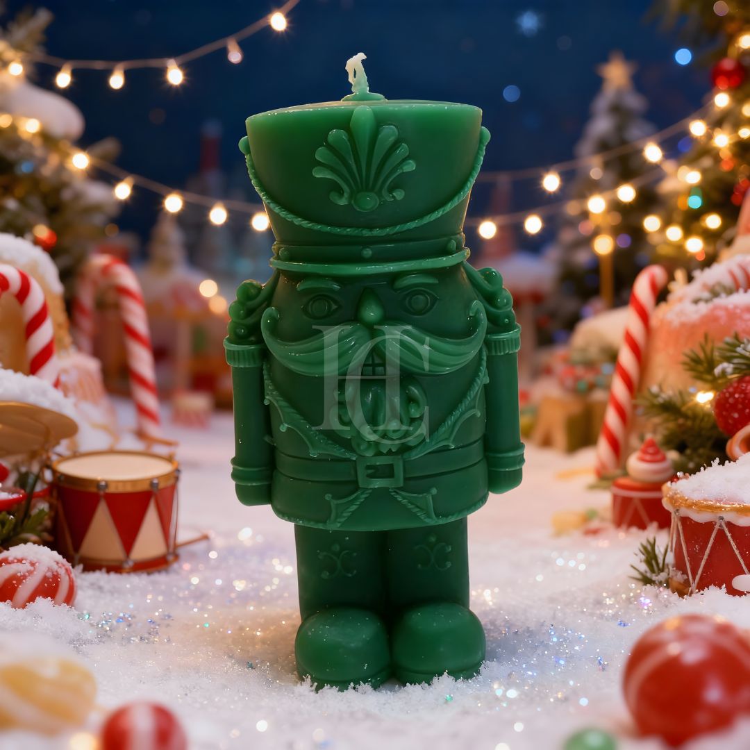 Christmas Nutcracker Candle