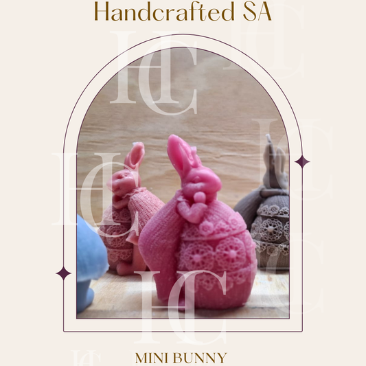 Mini bunny | Decorative Easter Pillar Candle