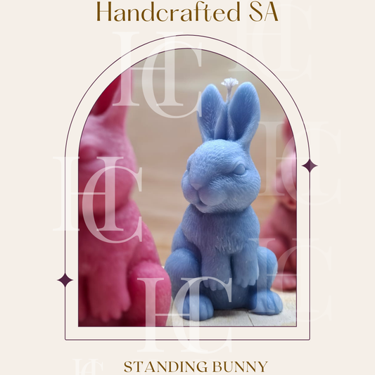 Standing Bunny | Decorative Easter Pillar Candle