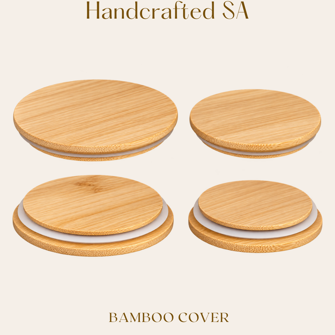 Bamboo Candle Lid | 80mm & 100mm |Pack of 10