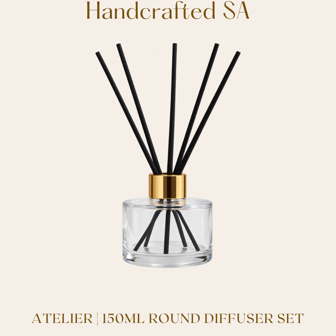 Atelier | 150ml Round Diffuser Set| Pack of 10