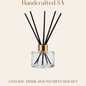 Atelier | 150ml Round Diffuser Set| Pack of 10